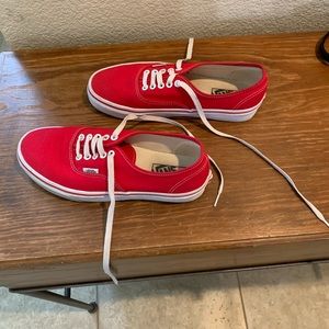 Red vans